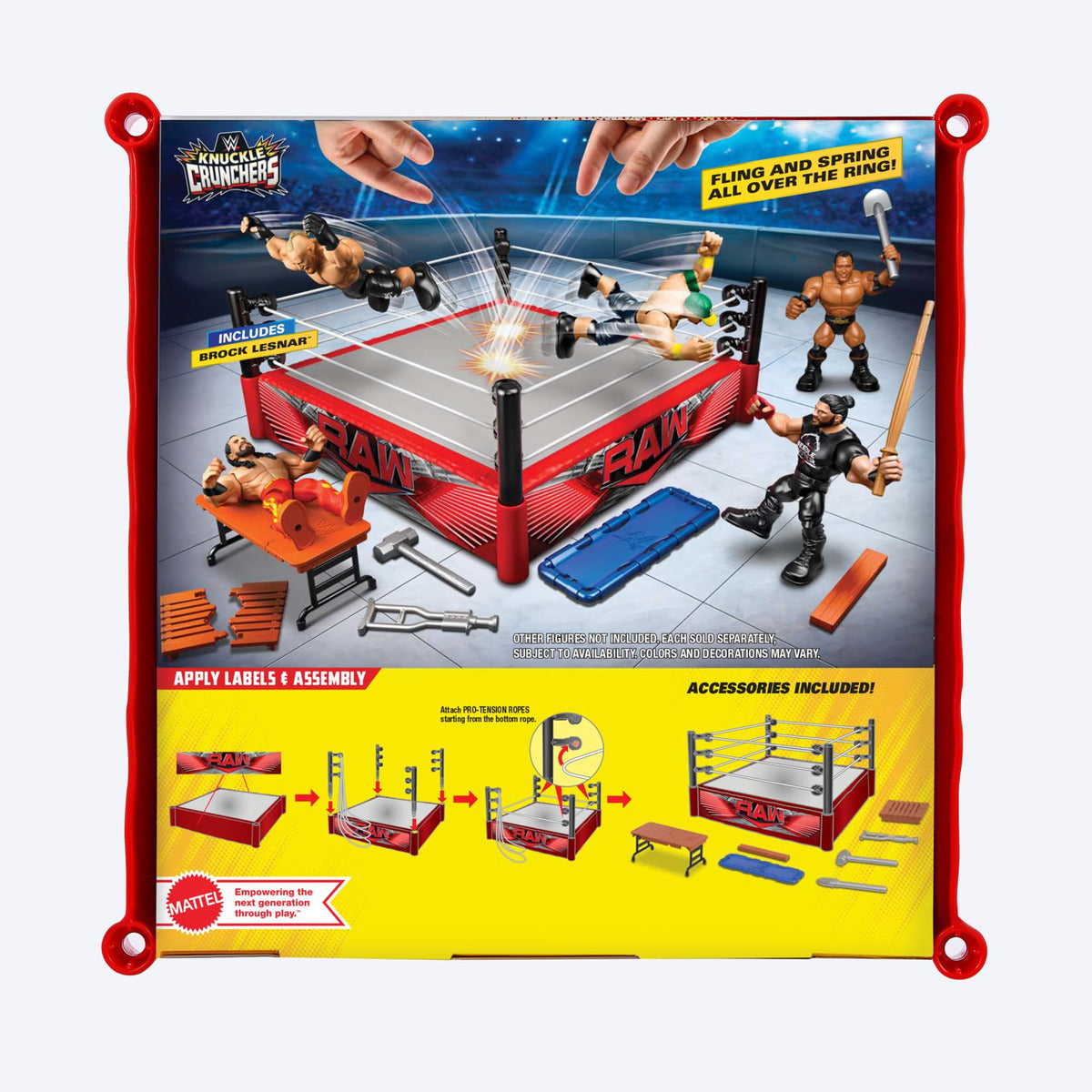 WWE RING FIGURA DE ACCION