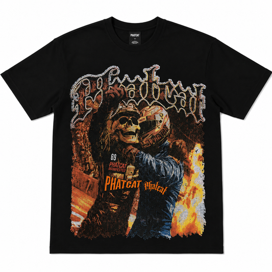 Camiseta Phatcat brillante naranja