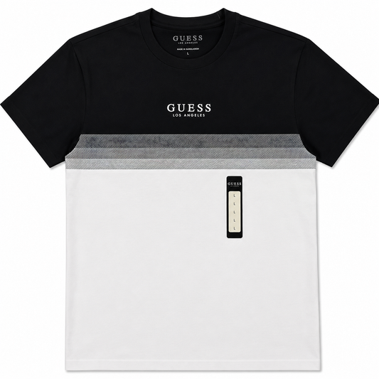 Camiseta Guess logo tee blanca