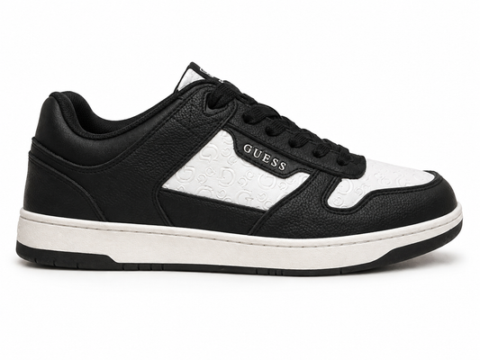 Tenis Guess blanco con negro