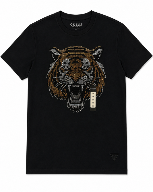 Camiseta Guess Tigre piedras brillantes