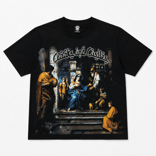 Camiseta CC Grapich con Piedras Brillantes