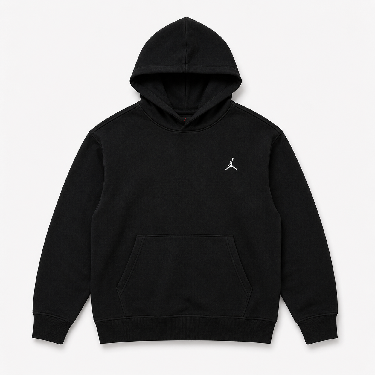 Buzo Negro Jordan logo