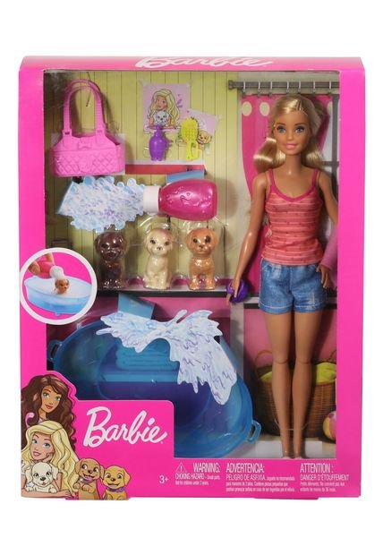 BARBIE PELUQUERIA DE PERRITOS