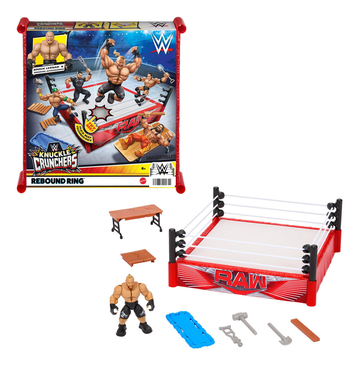 WWE RING FIGURA DE ACCION