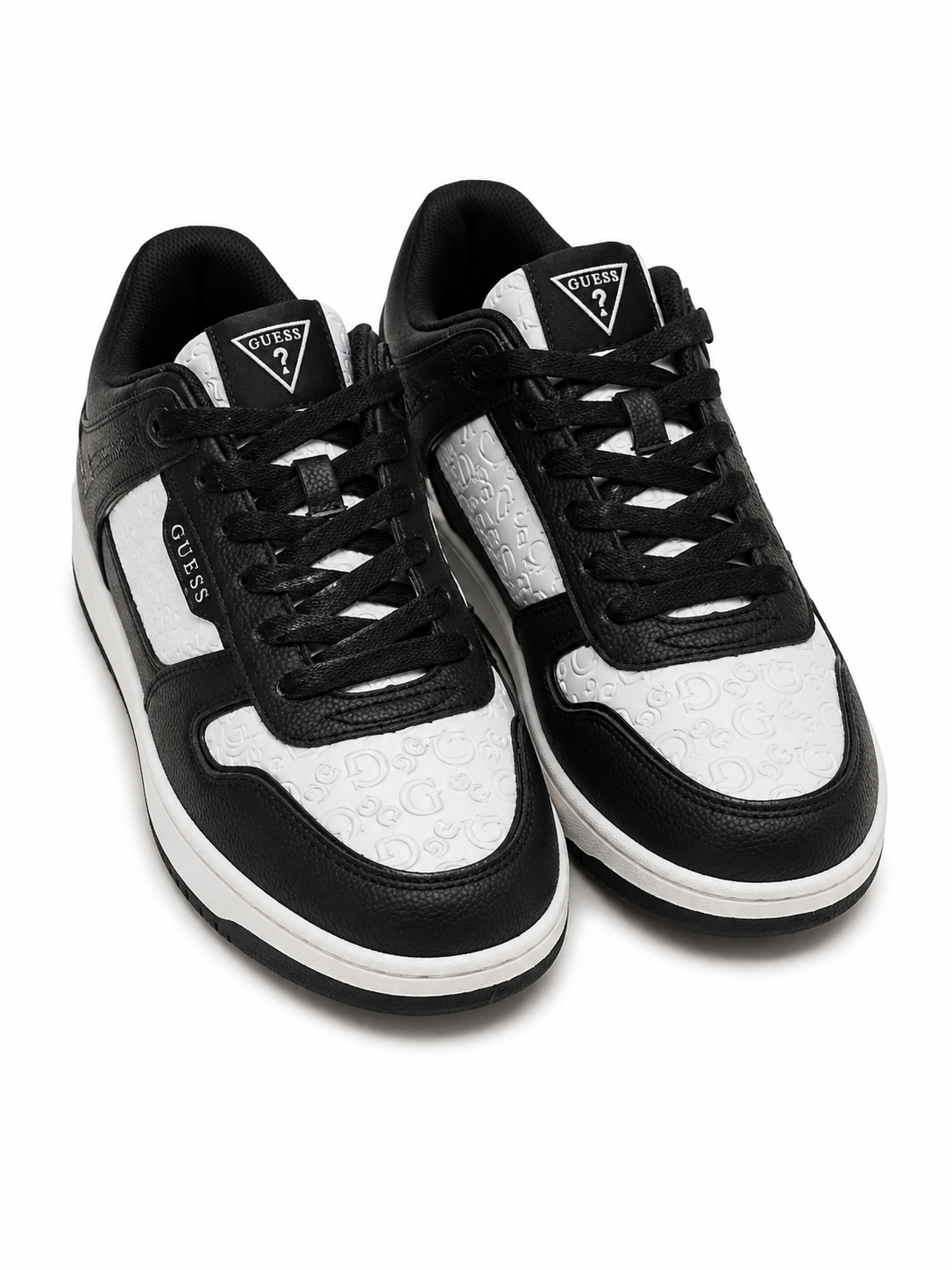 Tenis Guess blanco con negro